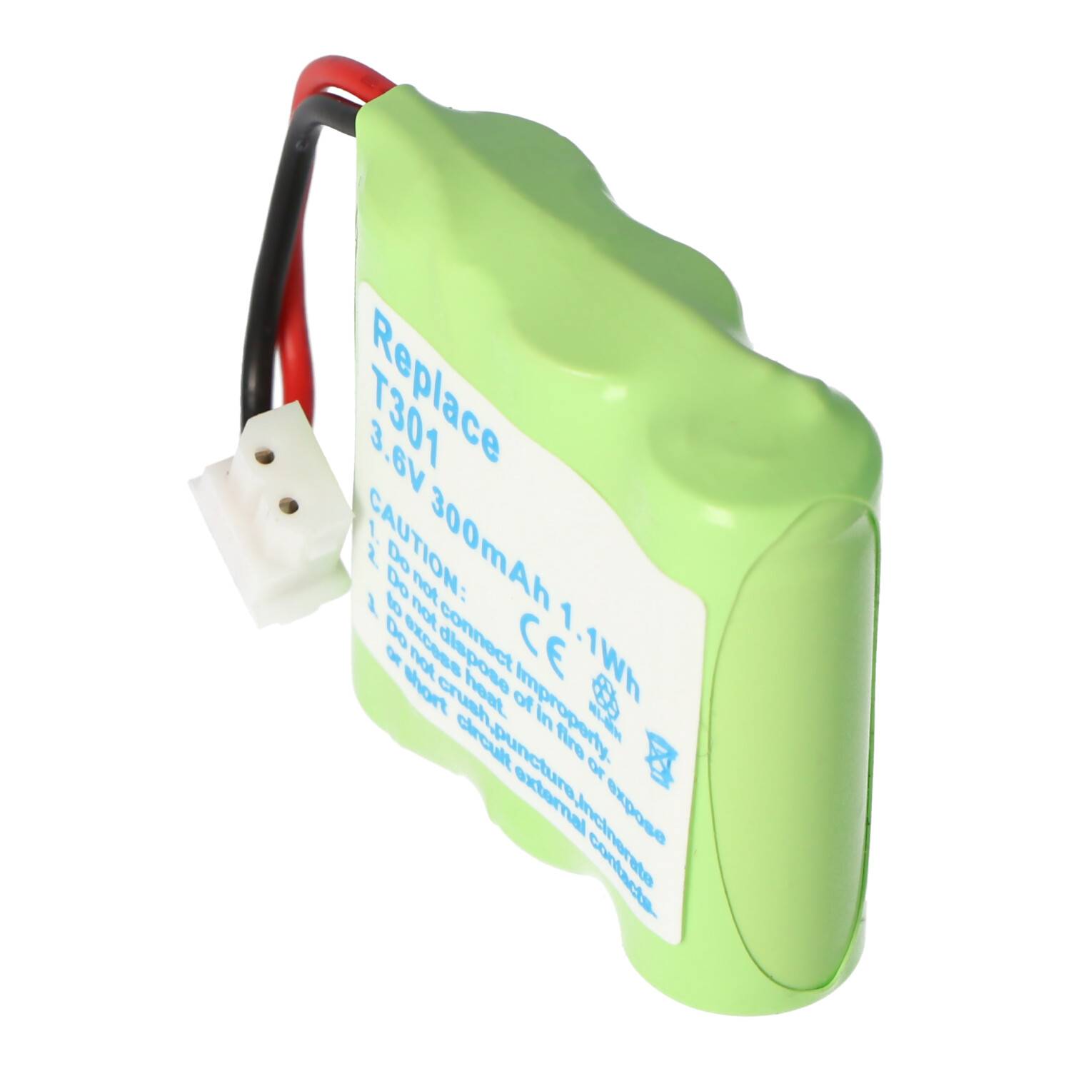 Akku nur passend für AUDIOLINE CDL970, CDL971 NiMH 3,6V 300mAh