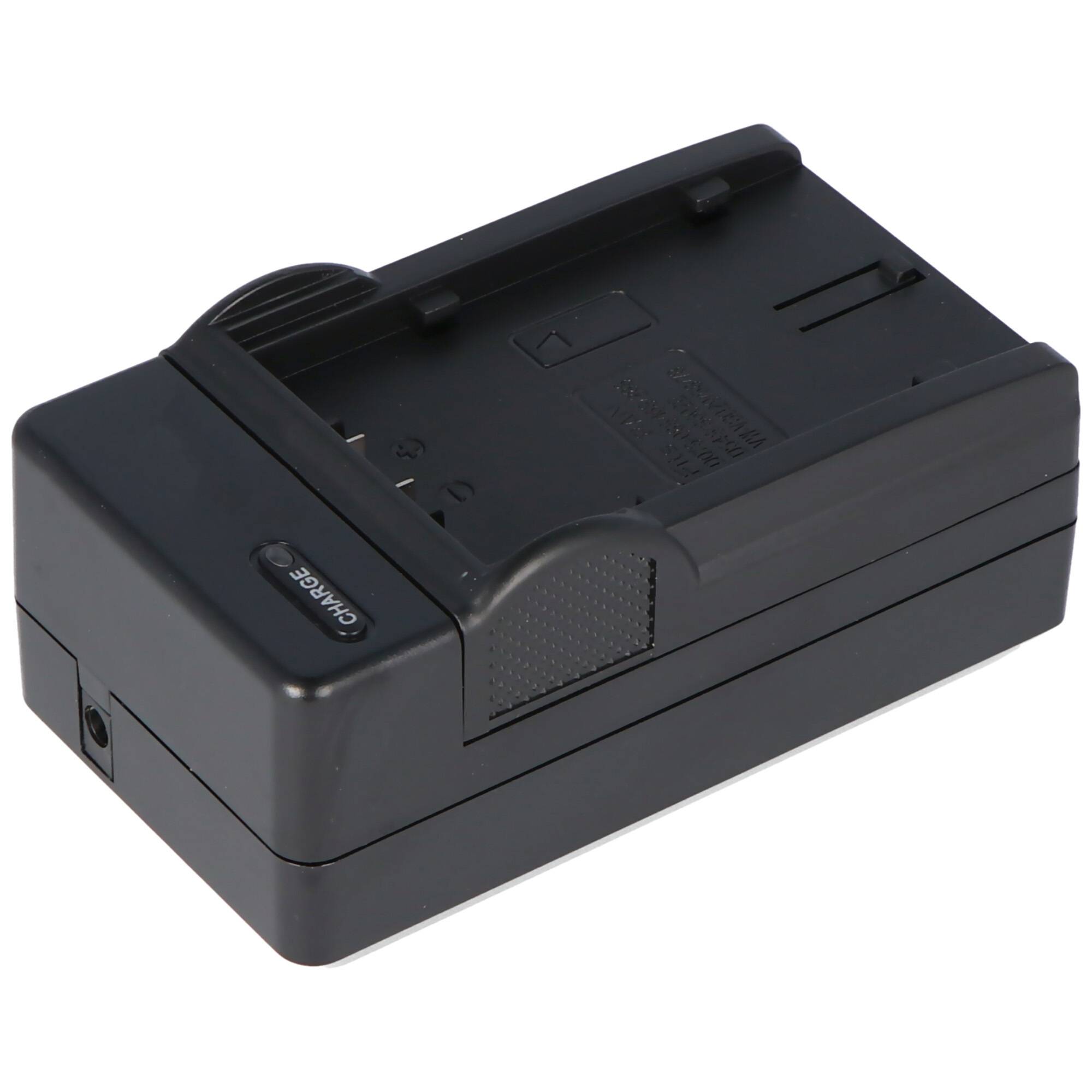 Ladegerät passend für Panasonic Akku VW-VBD29, VBD58, VBD78 inkl. Netzstecker und KfZ Stecker