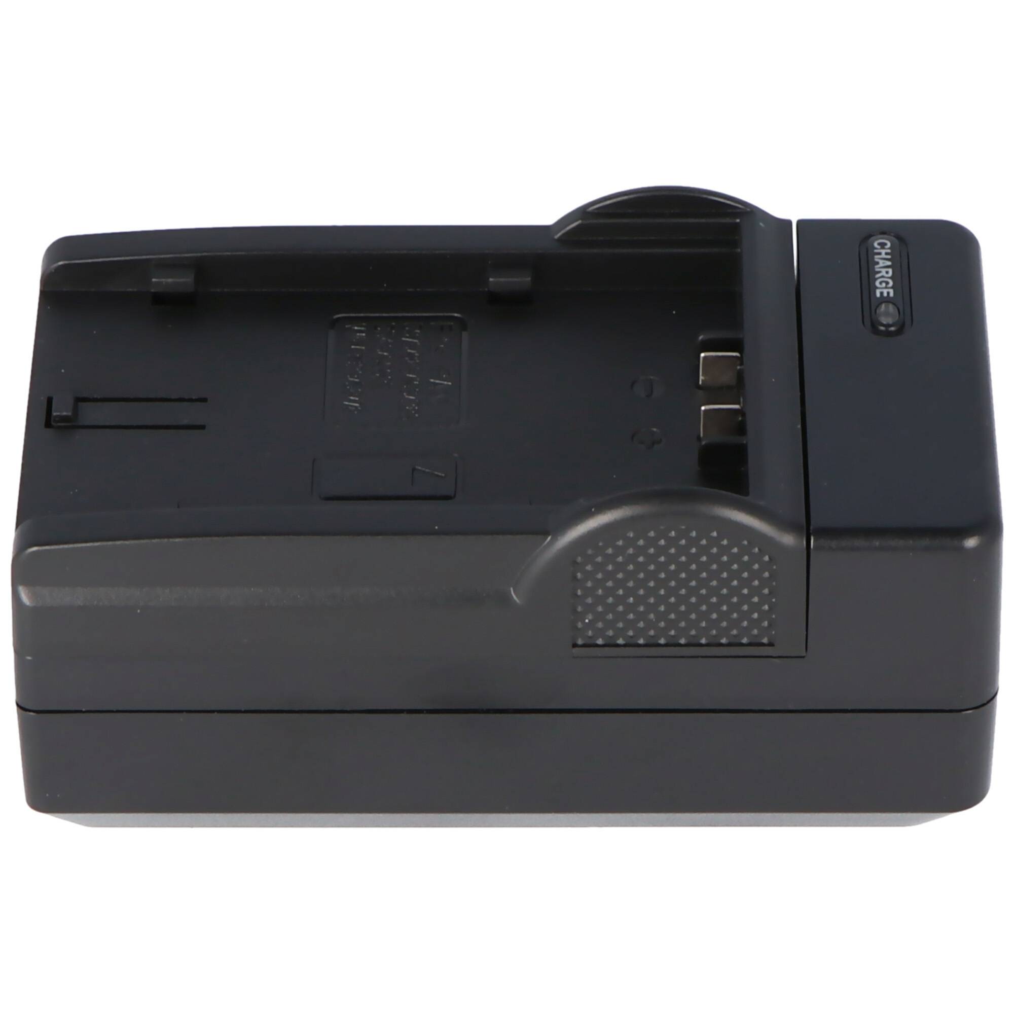 Ladegerät passend für Panasonic Akku VW-VBD29, VBD58, VBD78 inkl. Netzstecker und KfZ Stecker