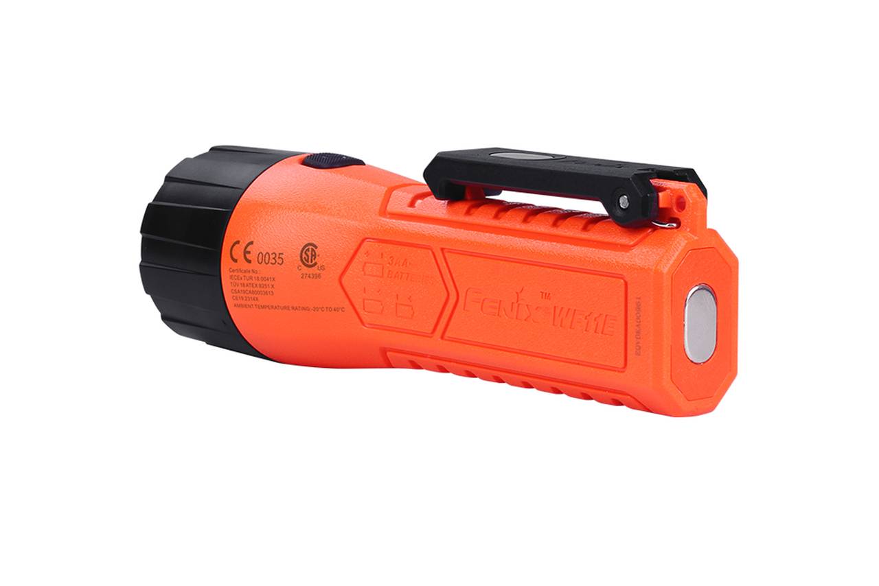 Fenix WF11E, Clip Taschenlampe, Rot, Tasten, IP67, III, CE
