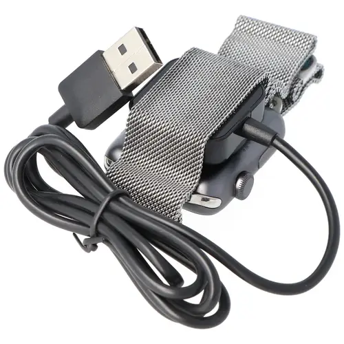 USB Ladestation passend für Apple Watch Series 1, 2, 3, 4, 5 schwarz USB Ladestation passend für Apple Watch Series 1, 2, 3, 4, 5 schwarz