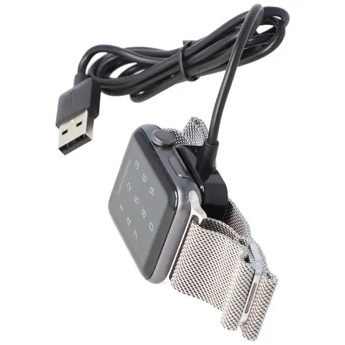 USB Ladestation passend für Apple Watch Series 1, 2, 3, 4, 5 schwarz USB Ladestation passend für Apple Watch Series 1, 2, 3, 4, 5 schwarz