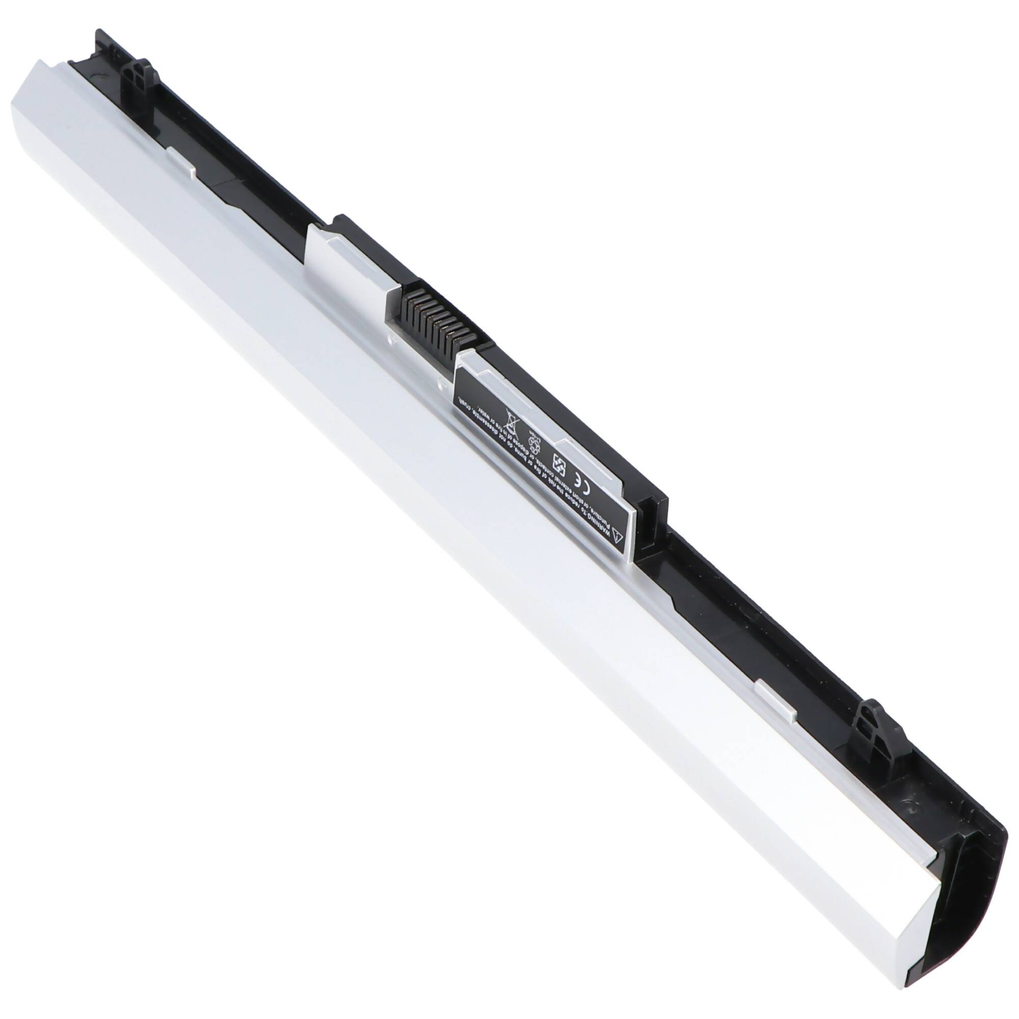 Akku passend für HP ProBook 430 G3 Series RO04, Li-Ion, 14,8V, 2600mAh, 38,5Wh, black and silver