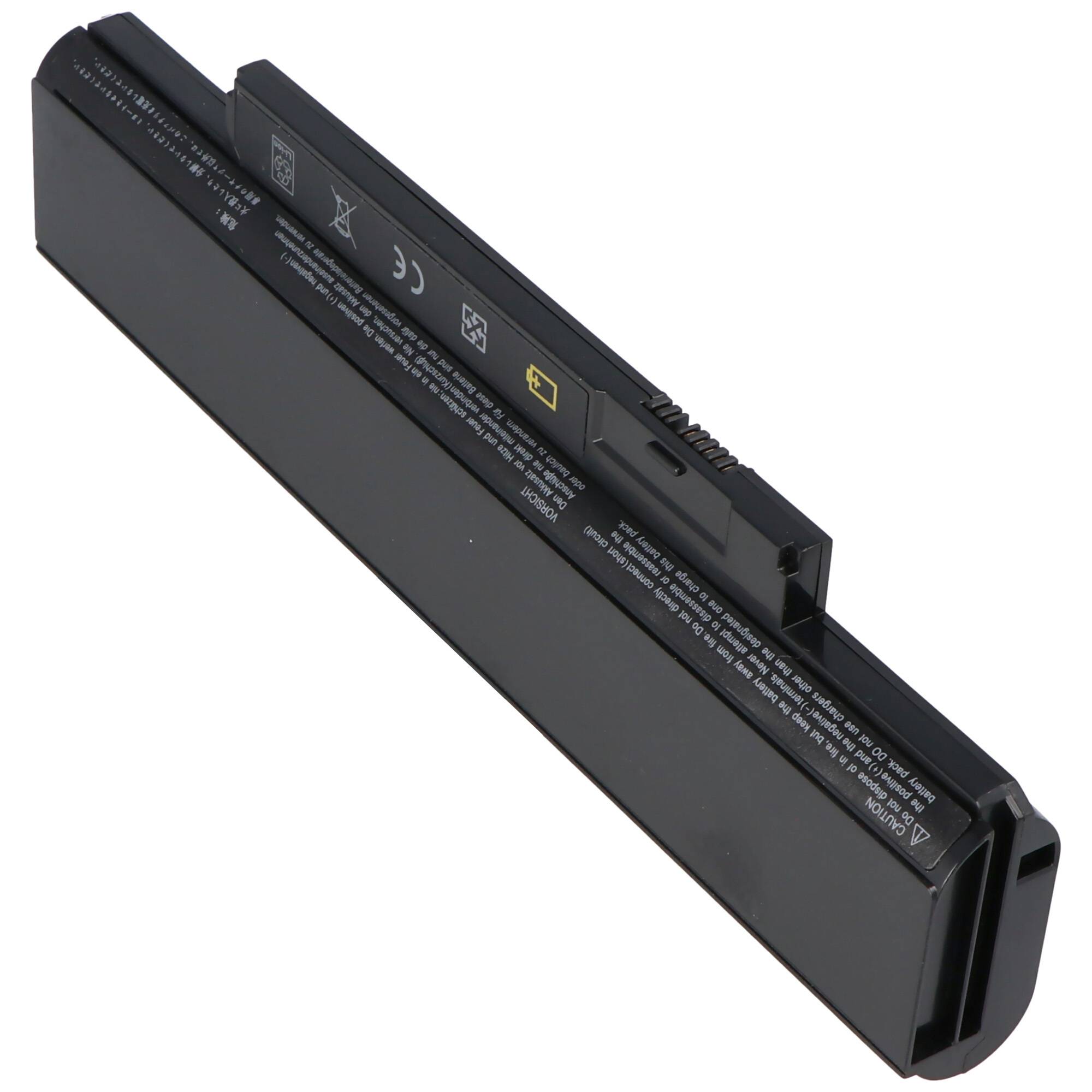 Akku passend für Lenovo ThinkPad X130e, X140e, Li-Ion, 10,8V, 5200mAh, 56,2Wh, black