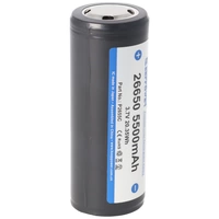 Keeppower 26650 Li-Ion Akku 5500mAh, 3,6V bis 3,7V, Maße 69,9x26,5mm PCB geschützt Keeppower 26650 Li-Ion Akku 5500mAh, 3,6V bis 3,7V, Maße 69,9x26,5mm PCB geschützt
