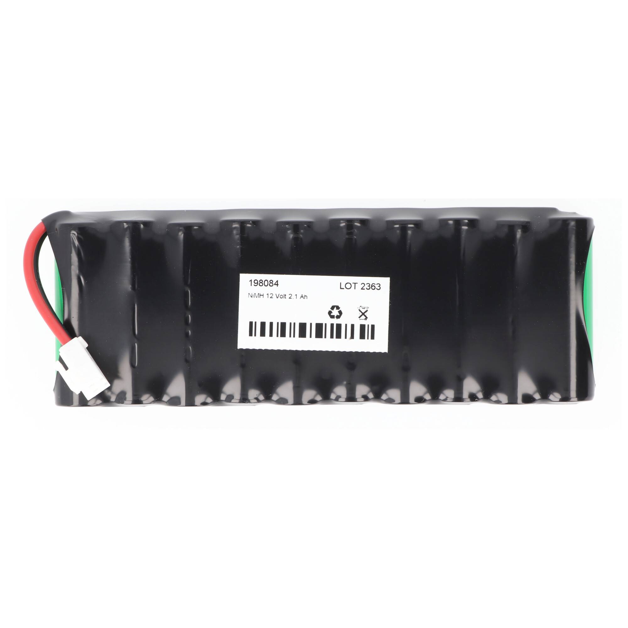 Akku passend für Roto WDT-S RT2-SF G2/G3/G4 NiMH, 12V, 2200mAh, 26,4Wh, F1-10 AA, GPRHC212B206