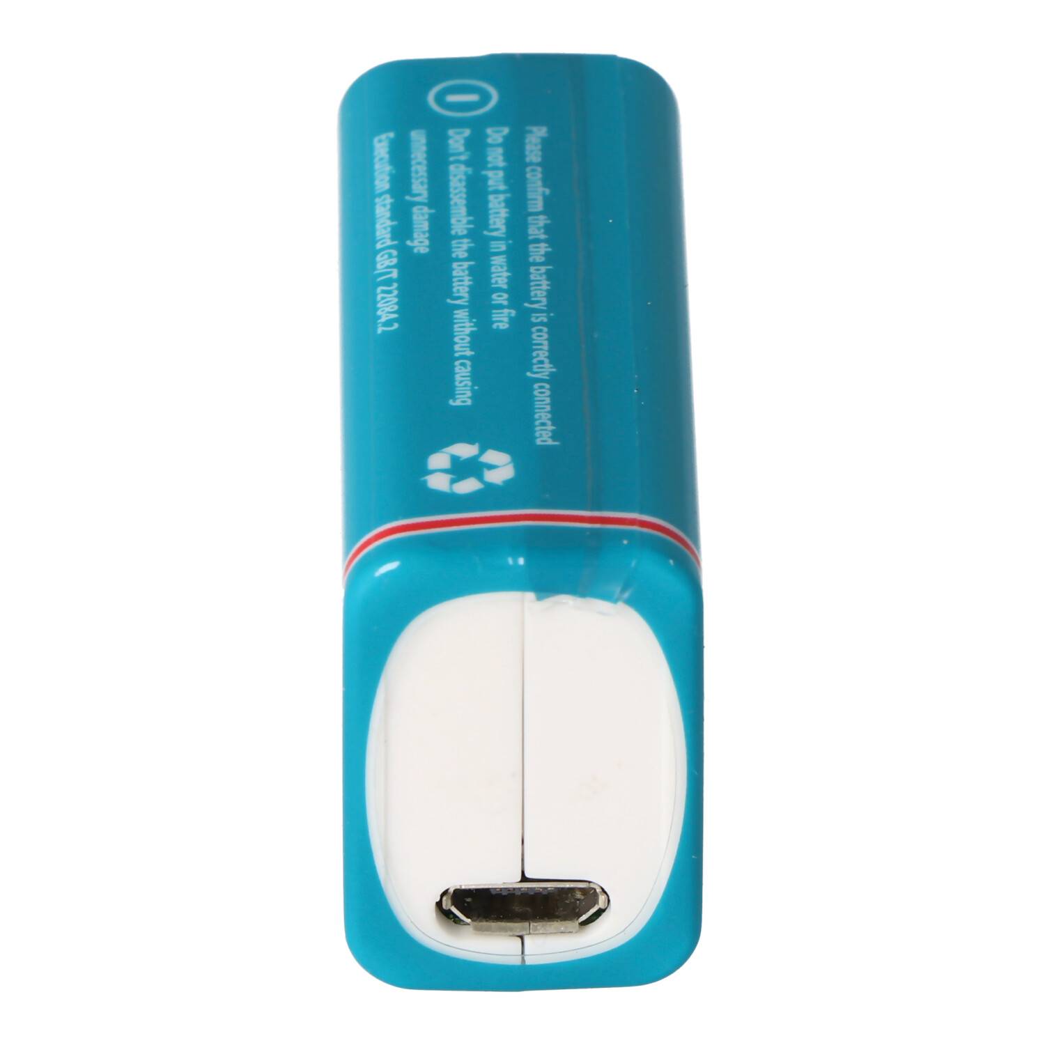 9V Li-ion Akku mit USB-Ladebuchse zum nachladen, mit 7,4 Volt 500mAh, 3,7Wh, mit USB-Ladefunktion