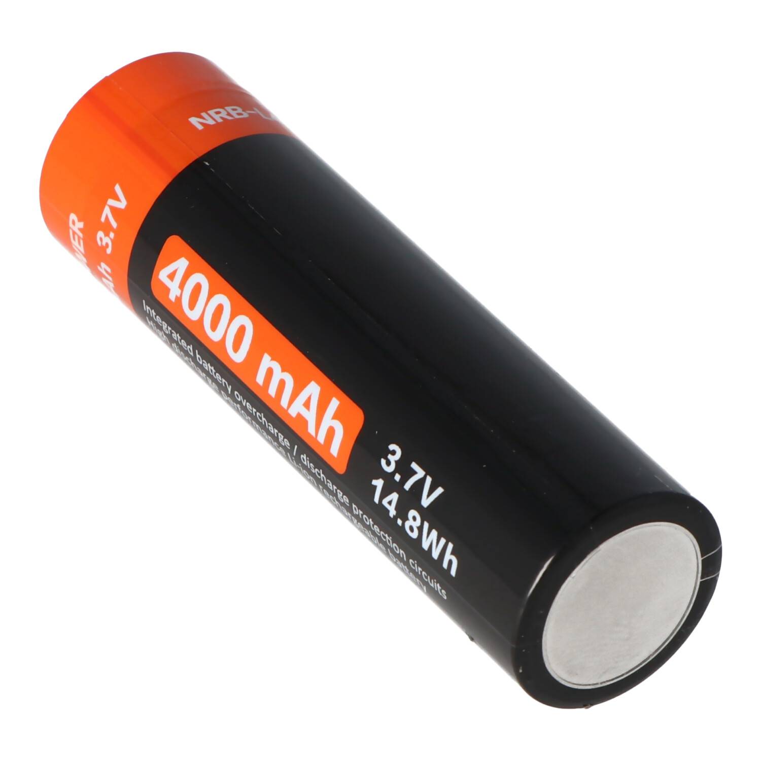 4000mAh Li-Ion 21700er Li-Ion-Akku 21700 mit 3,7 Volt 4000mAh 14,8Wh, 21,3x76,3mm mit USB-C Ladeanschluss zum Nachladen