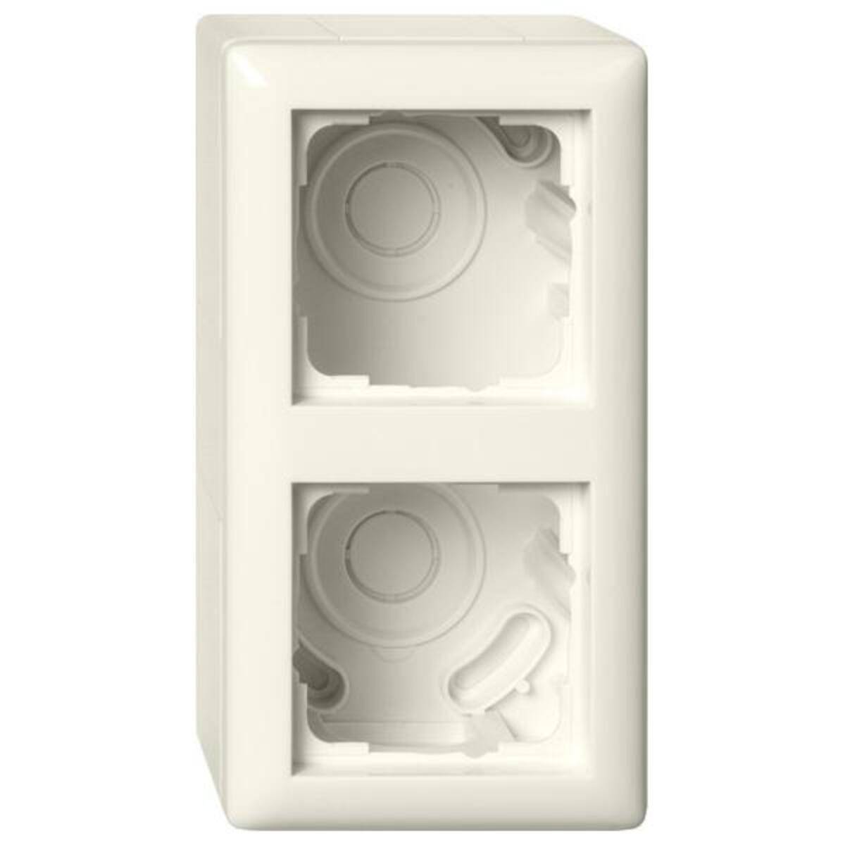 Gira AP-Gehäuse 2f + Rahmen 106201