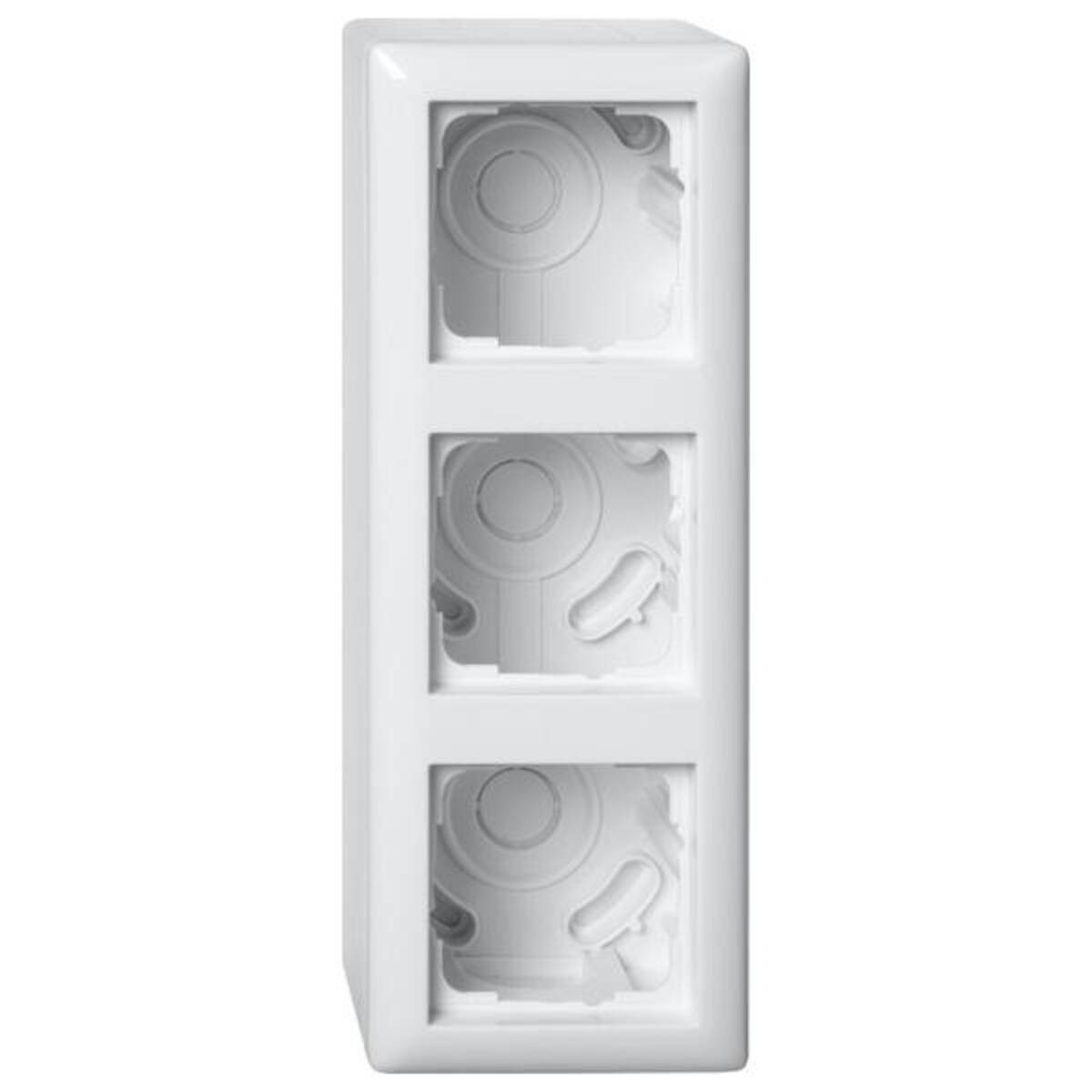 Gira AP-Gehäuse 3f + Rahmen 106303