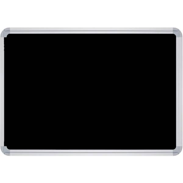 Stellwandtafel beidseitig Filz B1600xH600xT22mm schwarz