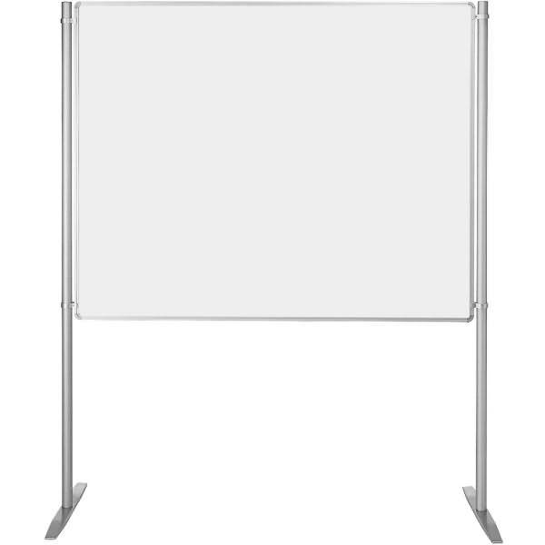 Stellwand-Set Grundelement Stabfuß einseitig Fair B1800xH1200mm weiß