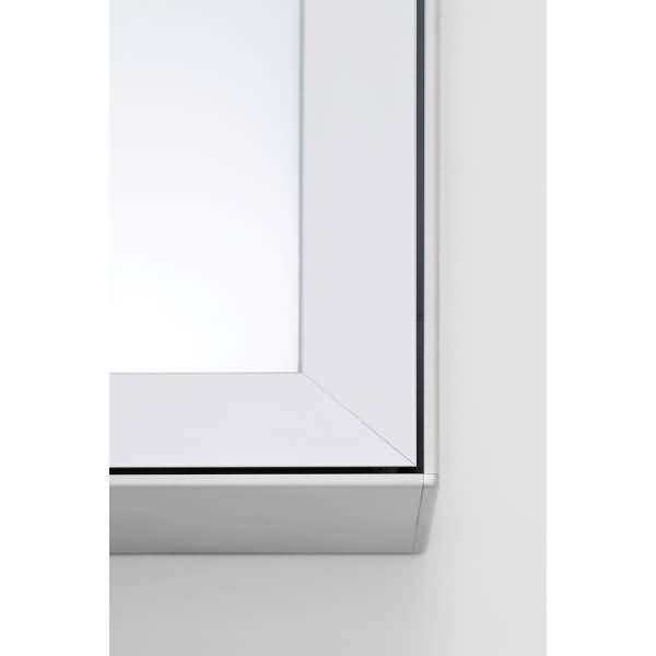 Plakatvitrine quer B1580xH1070xT100mm magnethaftend Rahmen silber