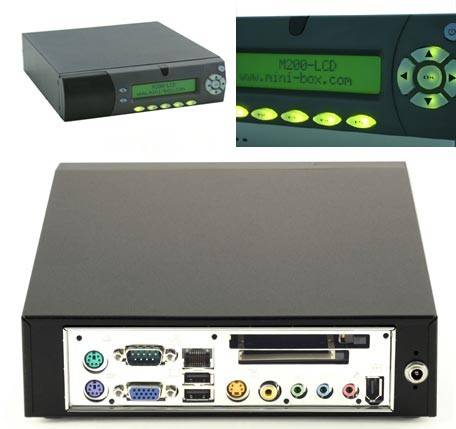 Mini-box M200-LCD Gehäuse