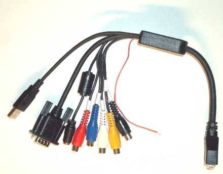 All-In-One Anschlusskabel für CTF-, MM-, MH- TFT Displays - 30cm -