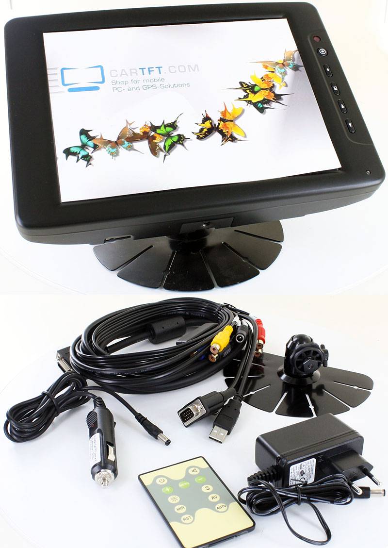 CTF840-SH ULTRA - VGA 8.4" TFT - Touchscreen USB - Video - Audio (LED, 1000 nits) -TRANSFLEKTIV PRO-