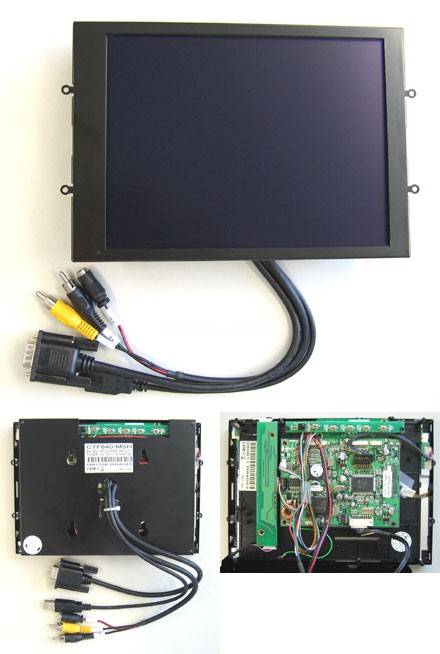 CTF840-MSH - VGA 8.4" (4:3) TFT - Touchscreen USB - Video - OPEN-FRAME (-TRANSFLEKTIV PRO-)