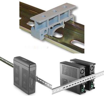 DIN-Rail (Hutschiene) Adapter f. M350 Gehäuse