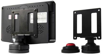 Bildschirmaufnahme für CTF-Display-Serie (zur Montage auf fahrzeugspezifischem Unterbau) [VESA-75]