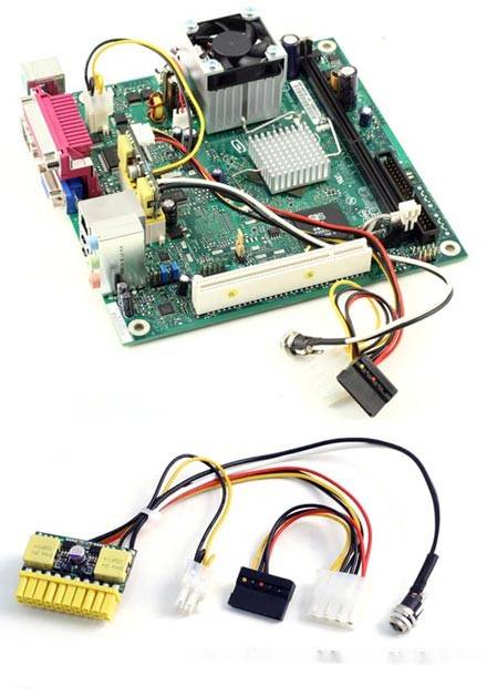 picoPSU-90 DC/DC (90 Watt) + AC/DC 90W Adapter + Stromkabel [Bundle]