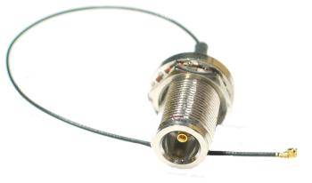 Pigtail Kabel UFL U.FL Straight N-Type (20cm, für Mini-PCI WLAN,3G,GPS)