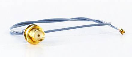 Pigtail Kabel UFL U.FL SMA weiblich (30cm, für Mini-PCI WLAN,3G,GPS)