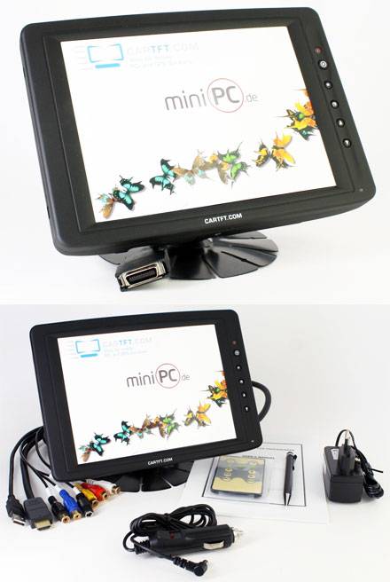 CTFHD840-SH - HDMI 8.4" TFT - Touchscreen USB - Video - Autodimmer - Audio (LED, 450 nits) -TRANSFLEKTIV PRO-