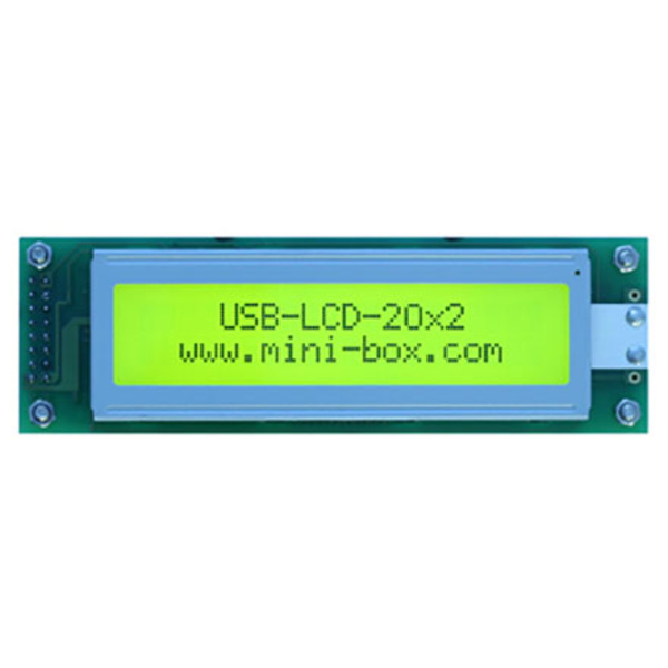 PicoLCD 20x2 (OEM) Programmierbares USB LCD [REFURBISHED]