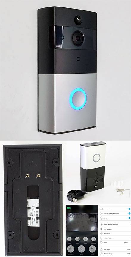 CTFBELL-1 (WLAN Video-Türsprechanlage f. Android/Iphone)