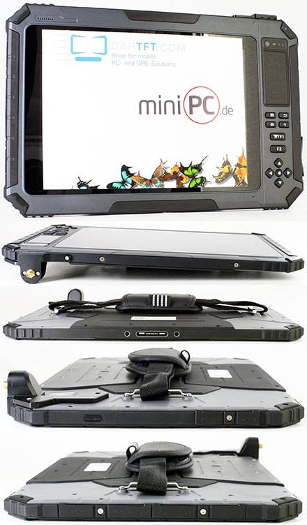 CTFPND-10C-8GB128GB (10.1" Android TabletPC/PND, Wasserdicht IP67, Ruggedized, 1.4-2.4Ghz Deca Core CPU/8GB RAM, GP