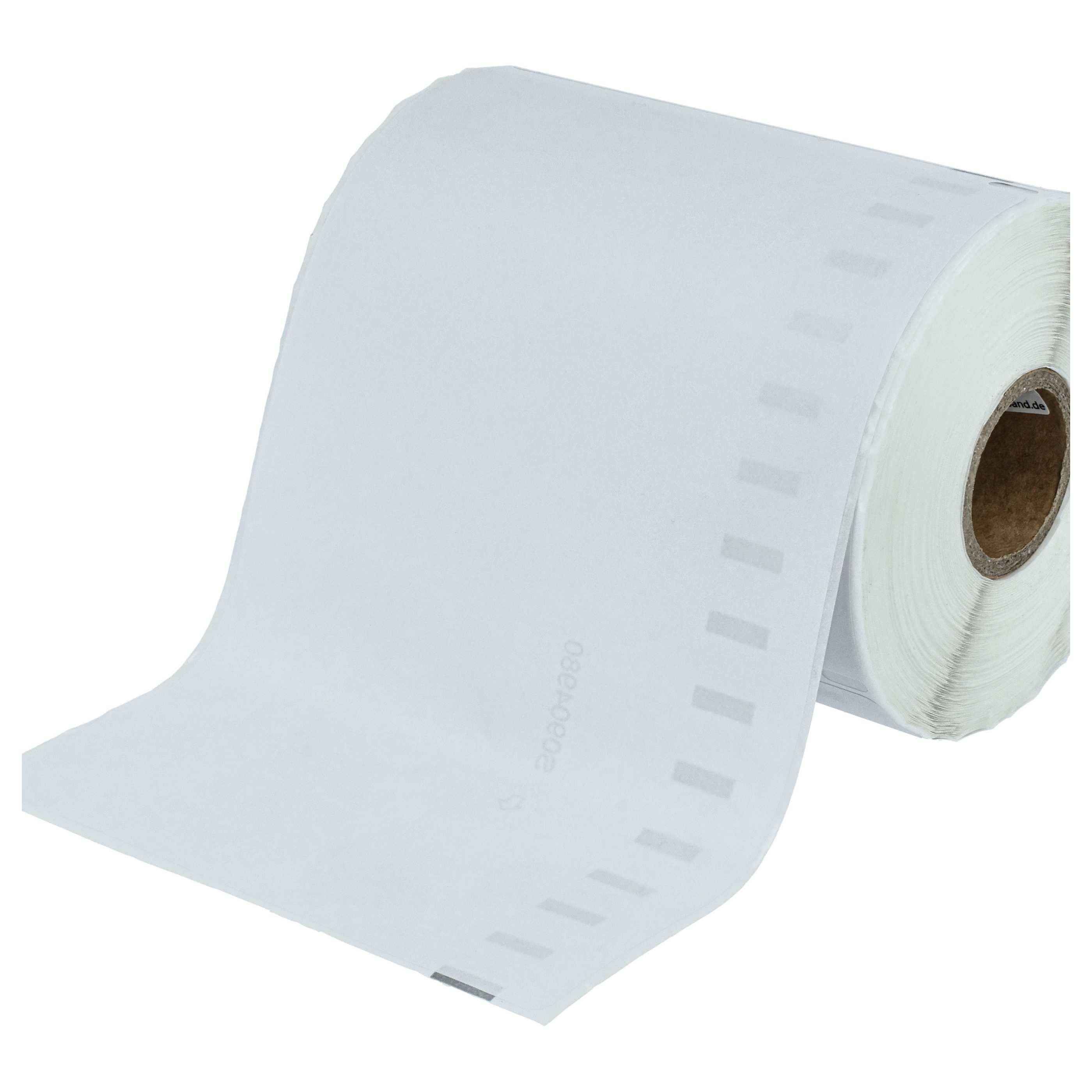 vhbw 10x Rolle 104mm x 159mm (220 Etiketten) kompatibel mit Dymo LabelWriter 4 XL Drucker Weiß