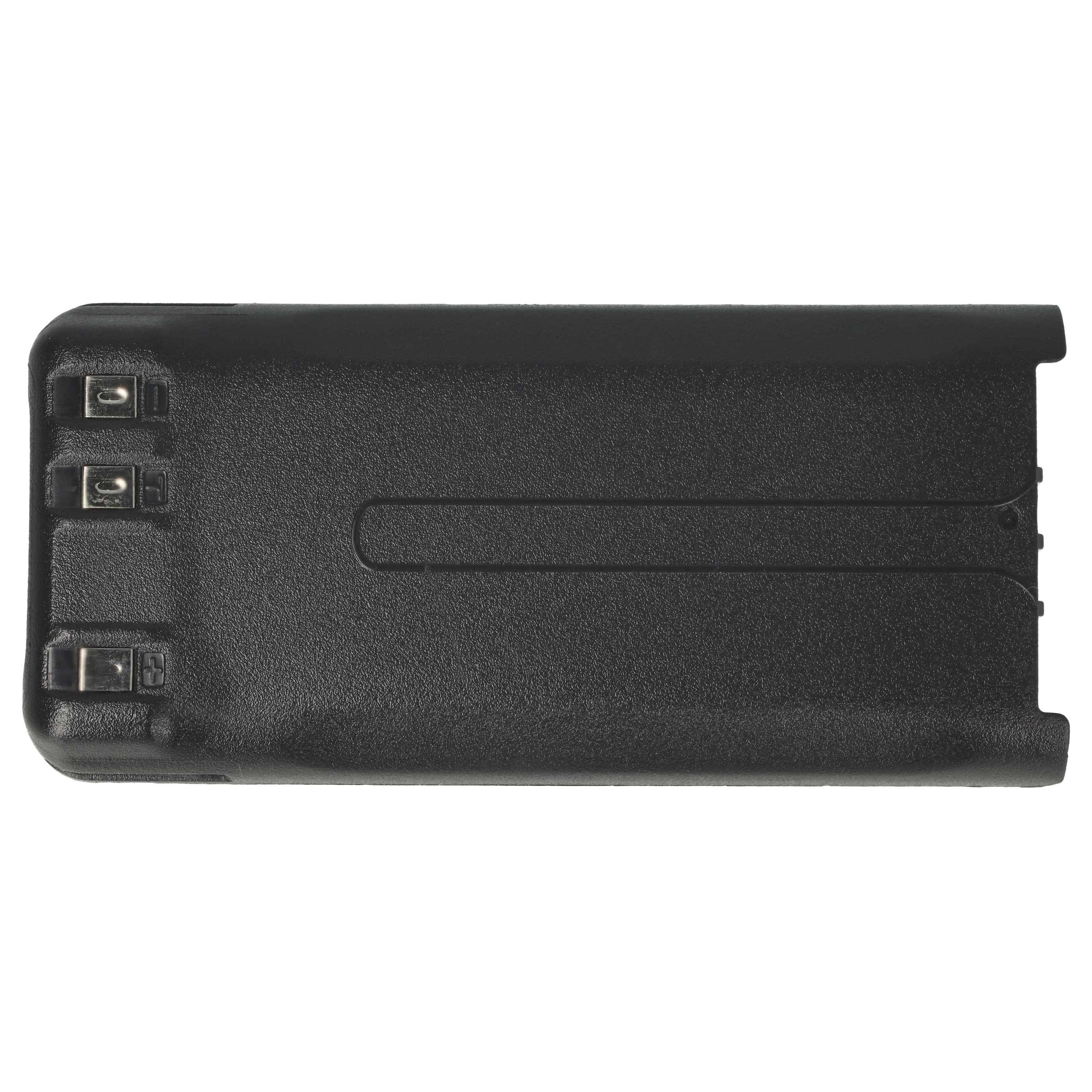 vhbw 5x Akku Ersatz für Kenwood KSC-31, KNB-53N, KNB-53, KNB-30N, KNB-30A, KNB-30, KNB-29N für Funkgerät, Walkie Talkie (1600 mAh, 7,2 V, NiMH)