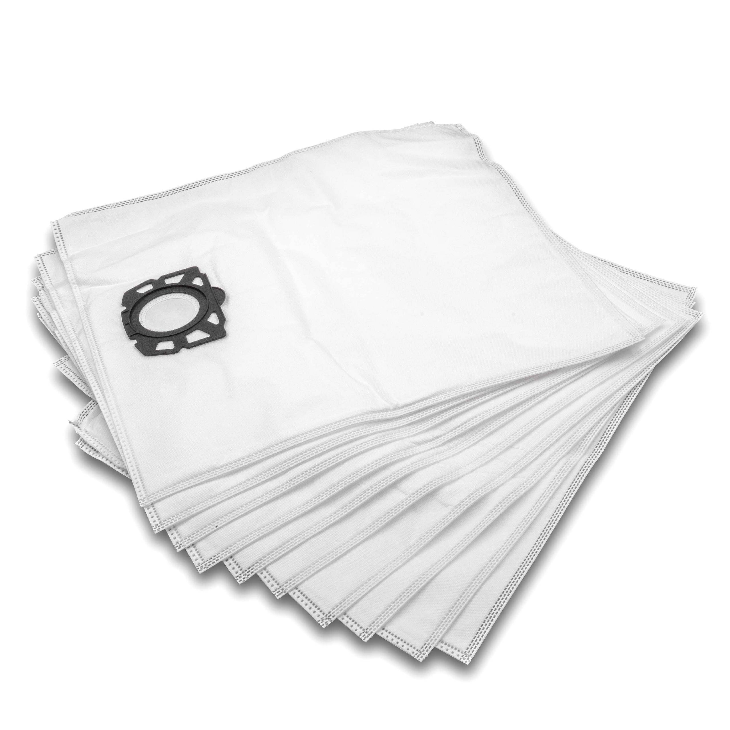 vhbw 100x Staubsaugerbeutel kompatibel mit Kärcher WD 5 P, WD 5 + Filter bags *UA Staubsauger - Mikrovlies, 51cm x 43cm Weiß