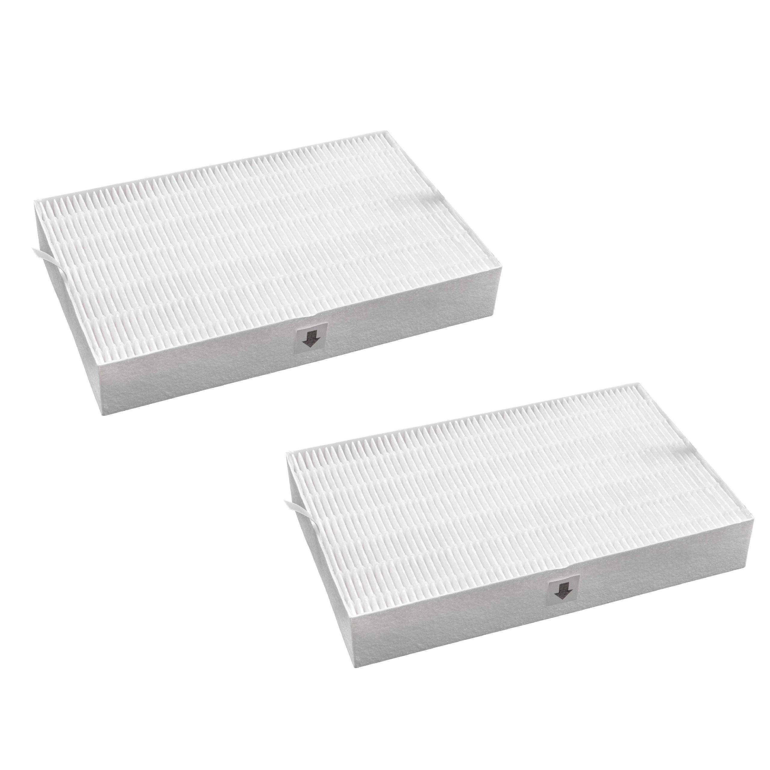 vhbw 2x HEPA-Filter kompatibel mit Honeywell HA-100 HA-200 HA-300 HPA-090 HPA-100 HPA-200 HPA-300 Serie Luftreiniger - Ersatz für HRF-R2, HRF-R3