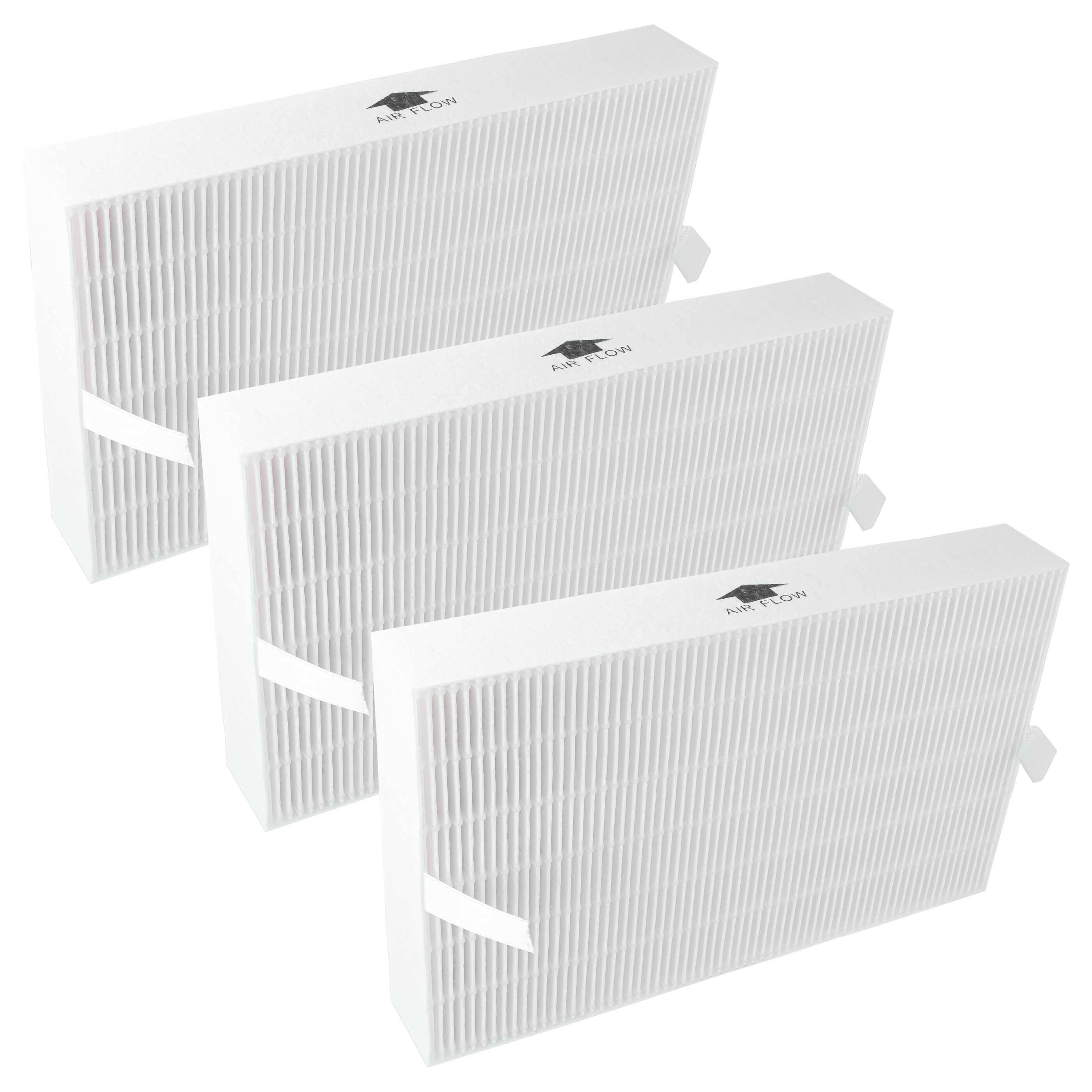 vhbw 3x H11 Filter kompatibel mit Honeywell HPA-300 (3x), HPA105TGT, HPA-204 (2x), HPA-200 (2x) Luftreiniger - Ersatz-Filter