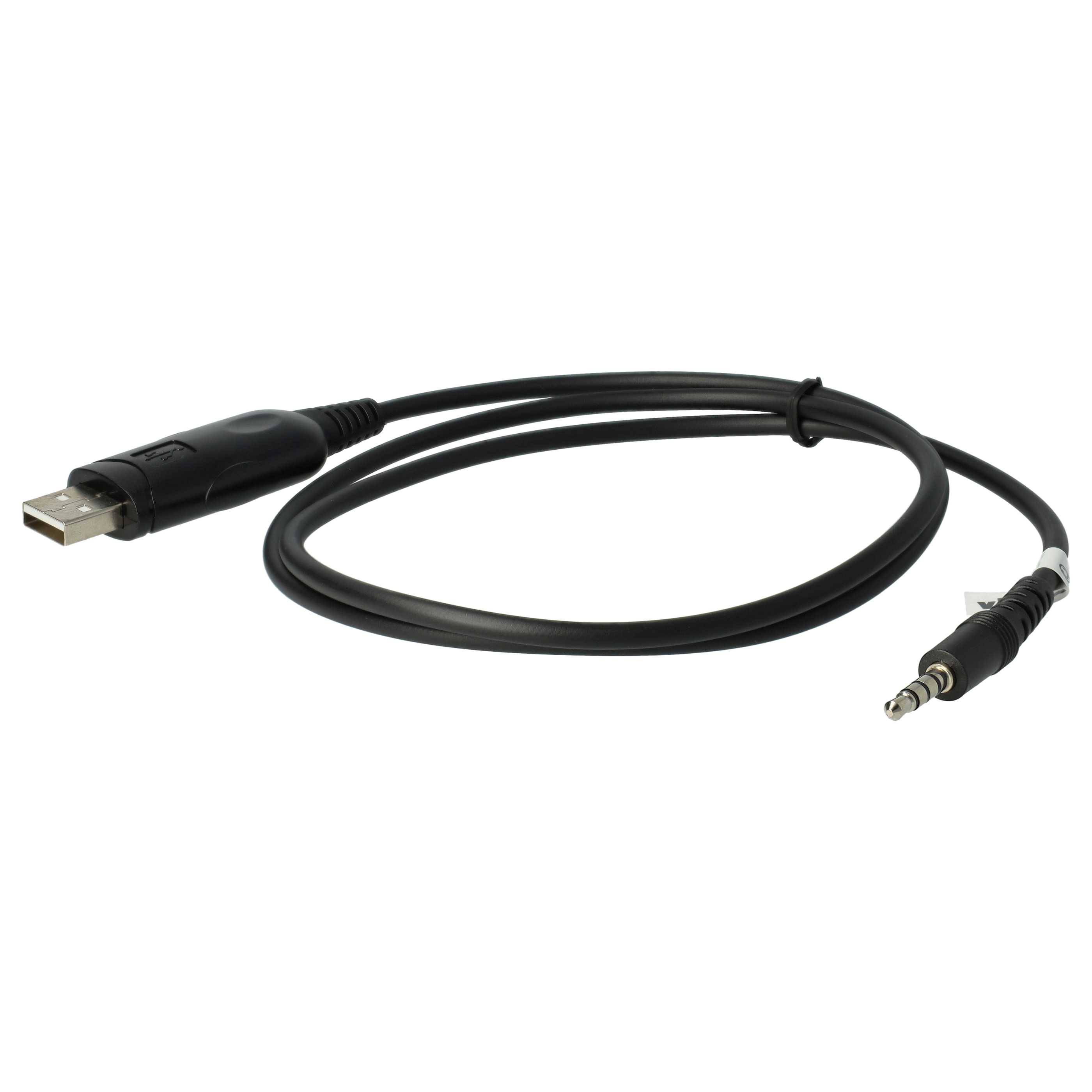 vhbw USB Programmierkabel kompatibel mit Yaesu Vertex VX-151, VX-152, VX-17, VX-1R, VX-200, VX-180, VX-160, VX-150, VX-210A, VX-210 Funkgerät
