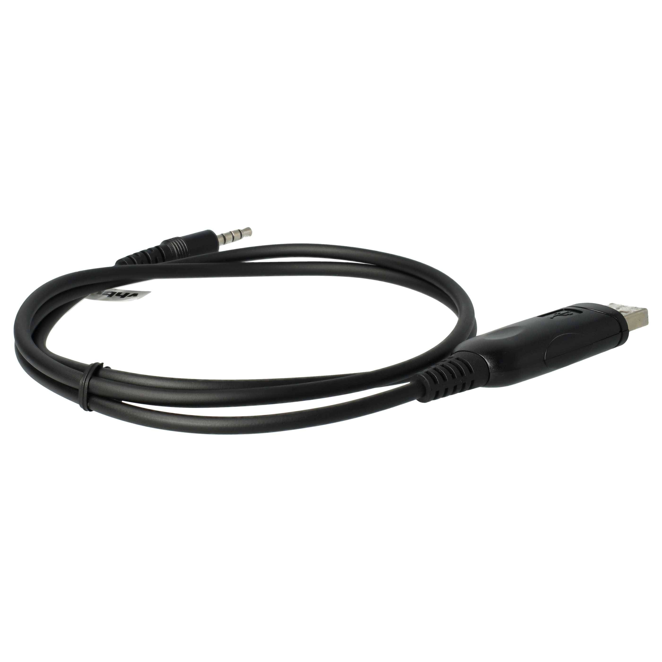 vhbw USB Programmierkabel kompatibel mit Yaesu Vertex VX-151, VX-152, VX-17, VX-1R, VX-200, VX-180, VX-160, VX-150, VX-210A, VX-210 Funkgerät