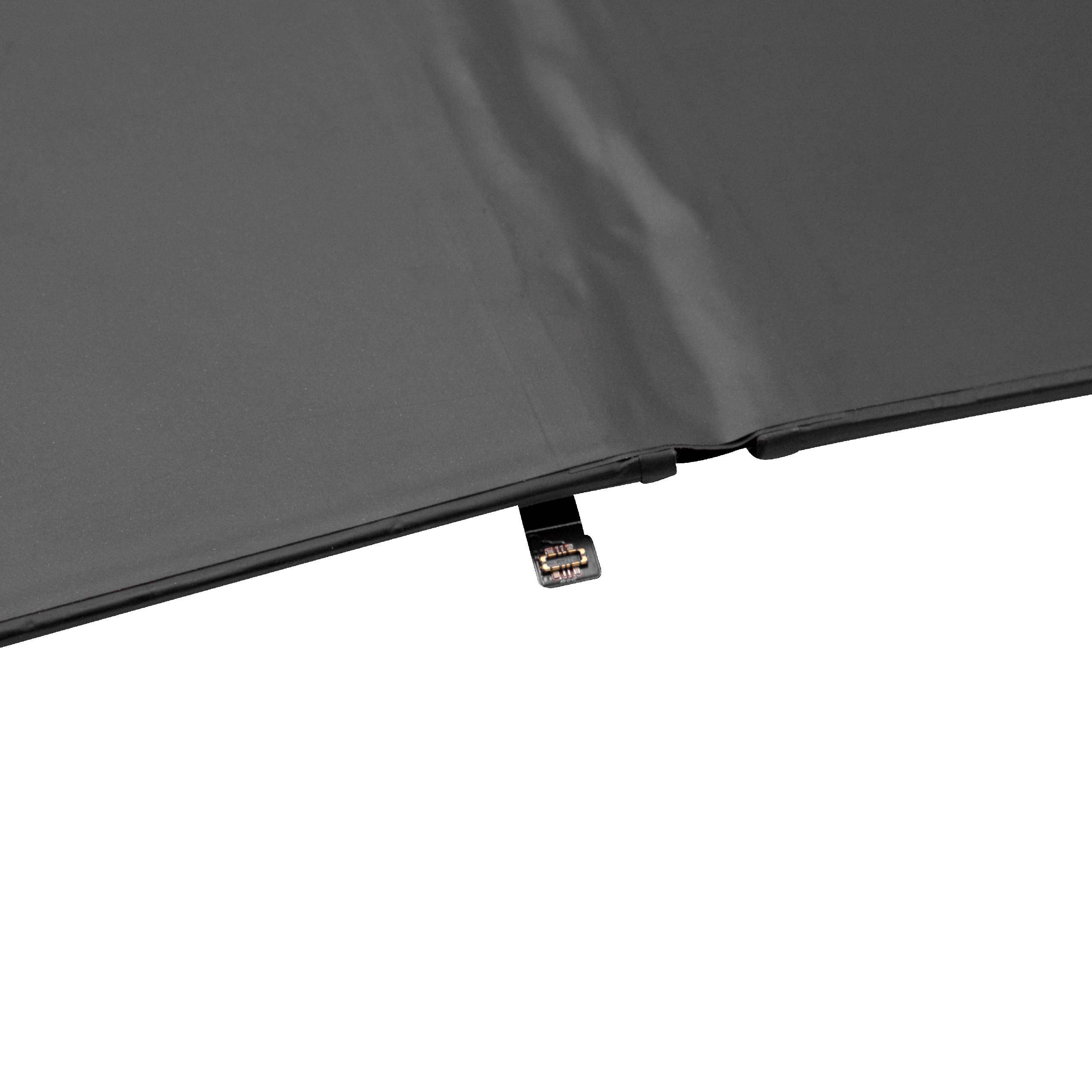 Ein flacher, offener schwarzer Ordner mit einem kleinen, sichtbaren USB-Anschluss, der aus dem Rücken herausragt und auf digitale Speicherfunktionalität hindeutet.