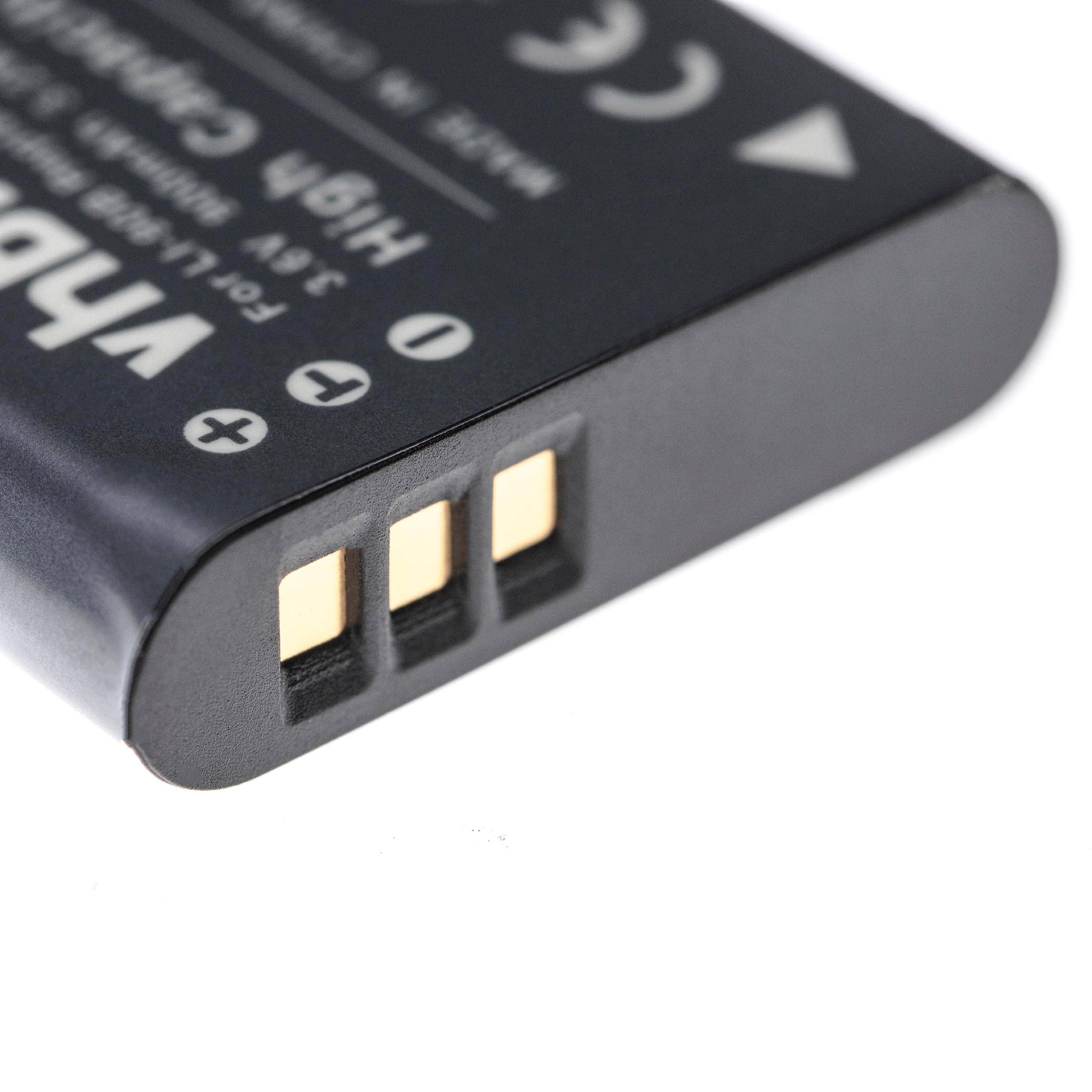 vhbw Li-Ion Akku 900mAh (3.6V) kompatibel mit Olympus Diktiergerät DS-2600, DS-9500