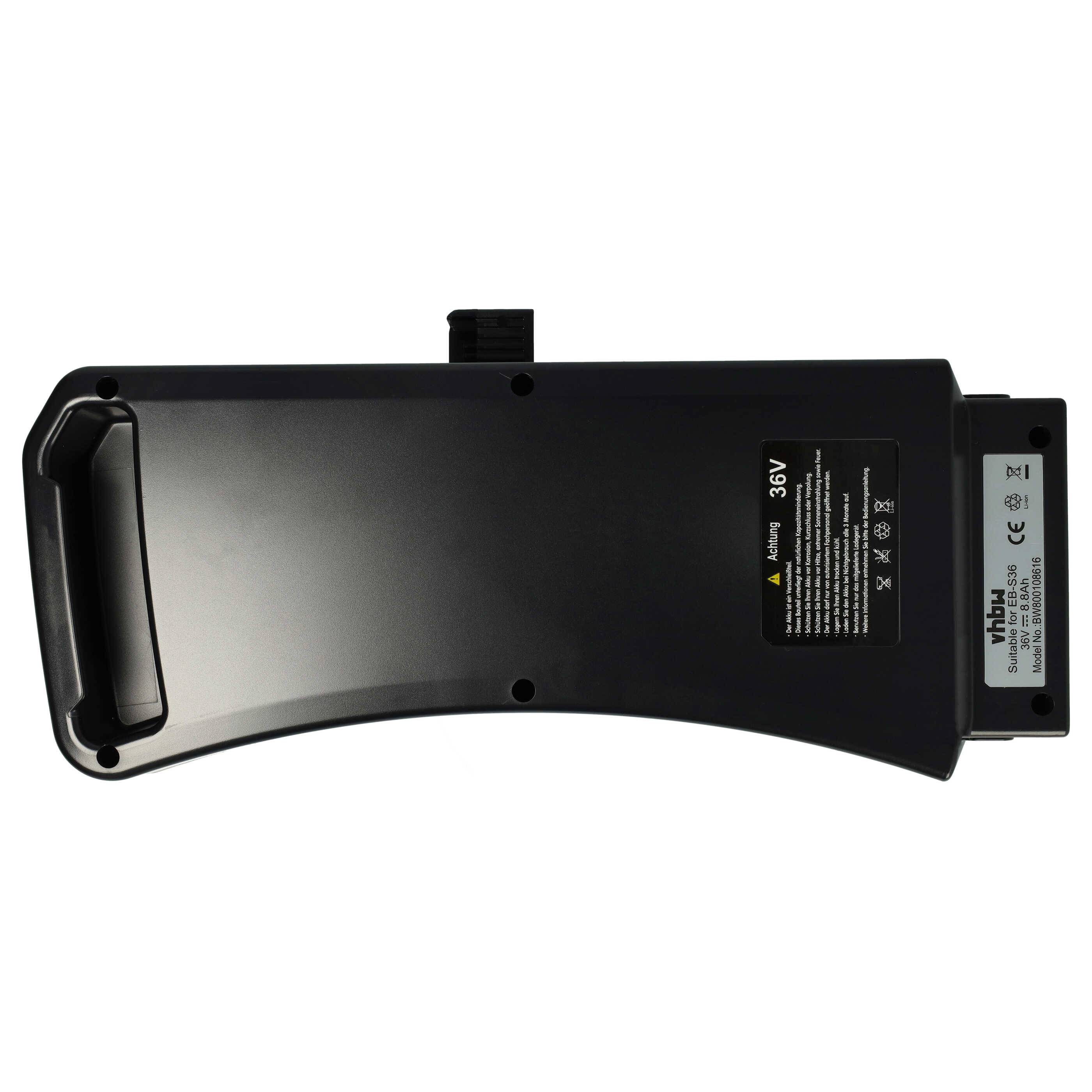 vhbw Akku kompatibel mit Hansa Alu-City E-Bike Elektrofahrrad (8,8 Ah, 36 V, Li-Ion)