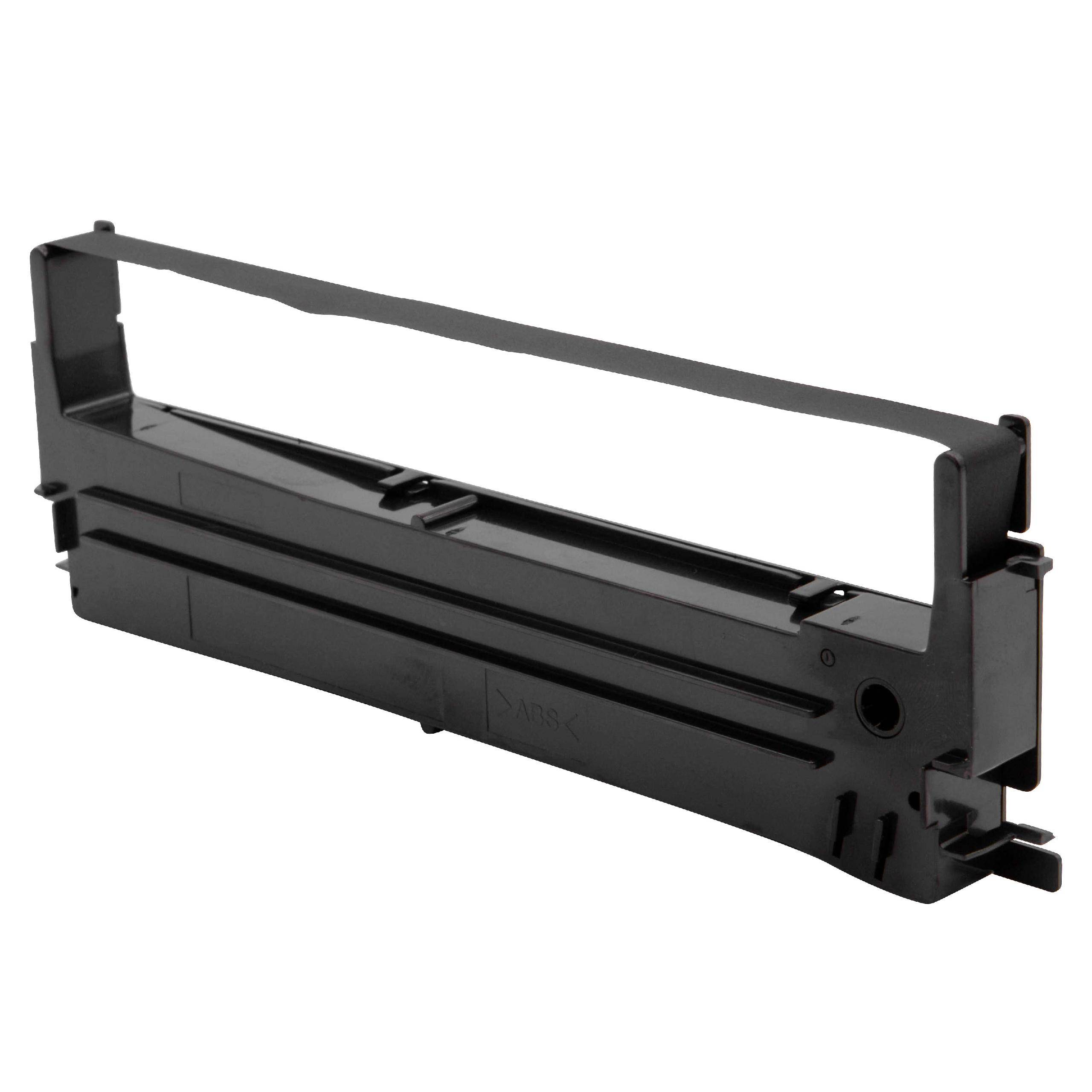 vhbw Farbband Schriftband Ersatz für Epson C13S015624 für Nadeldrucker | Bondrucker - Schwarz