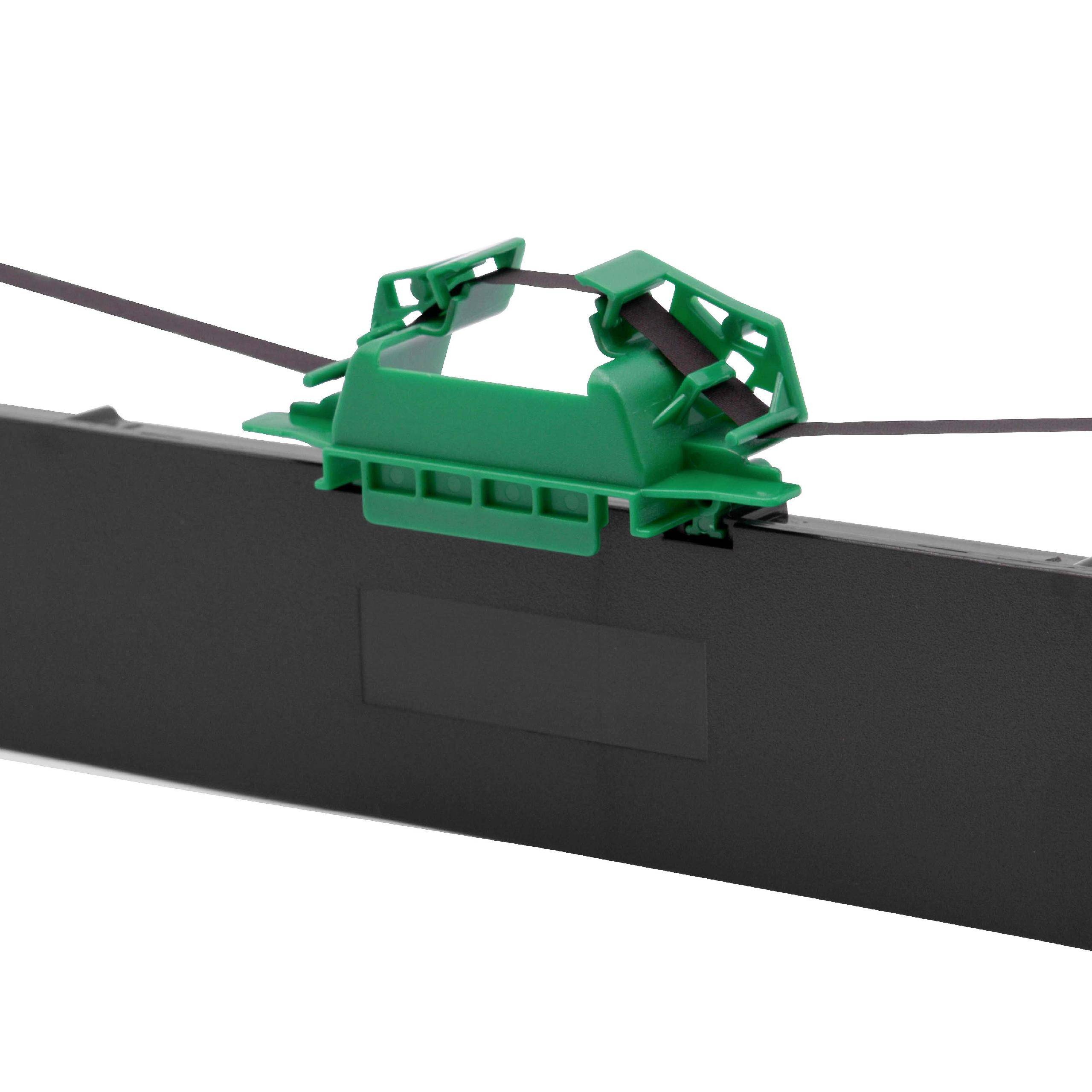 vhbw 5x Farbband Schriftband kompatibel mit Nantian PR9 Nadeldrucker, Bondrucker - Schwarz