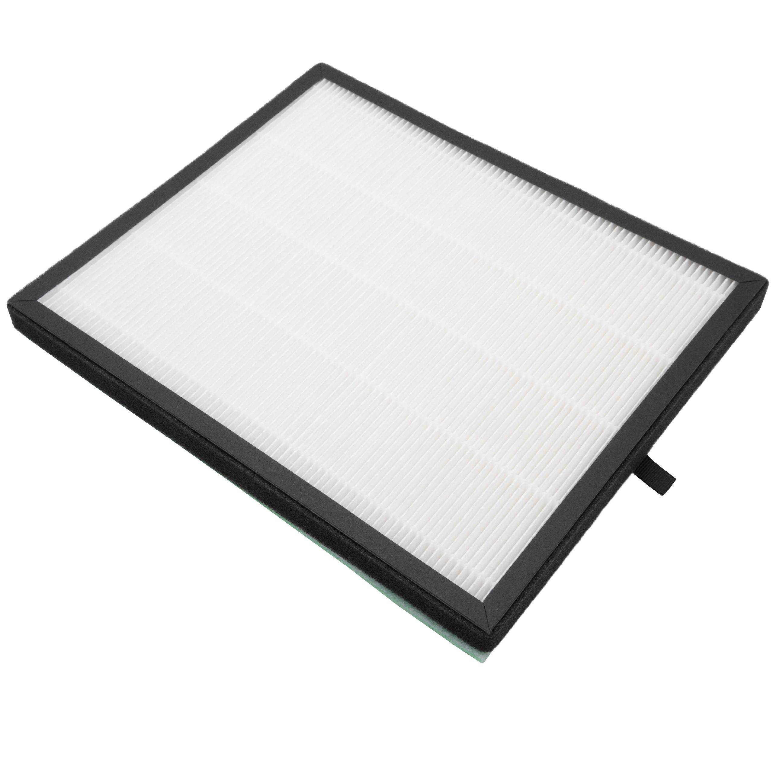 vhbw 1x Luftilter Ersatz für alfda 155613 für Luftreiniger - Kombifilter Vorfilter + HEPA