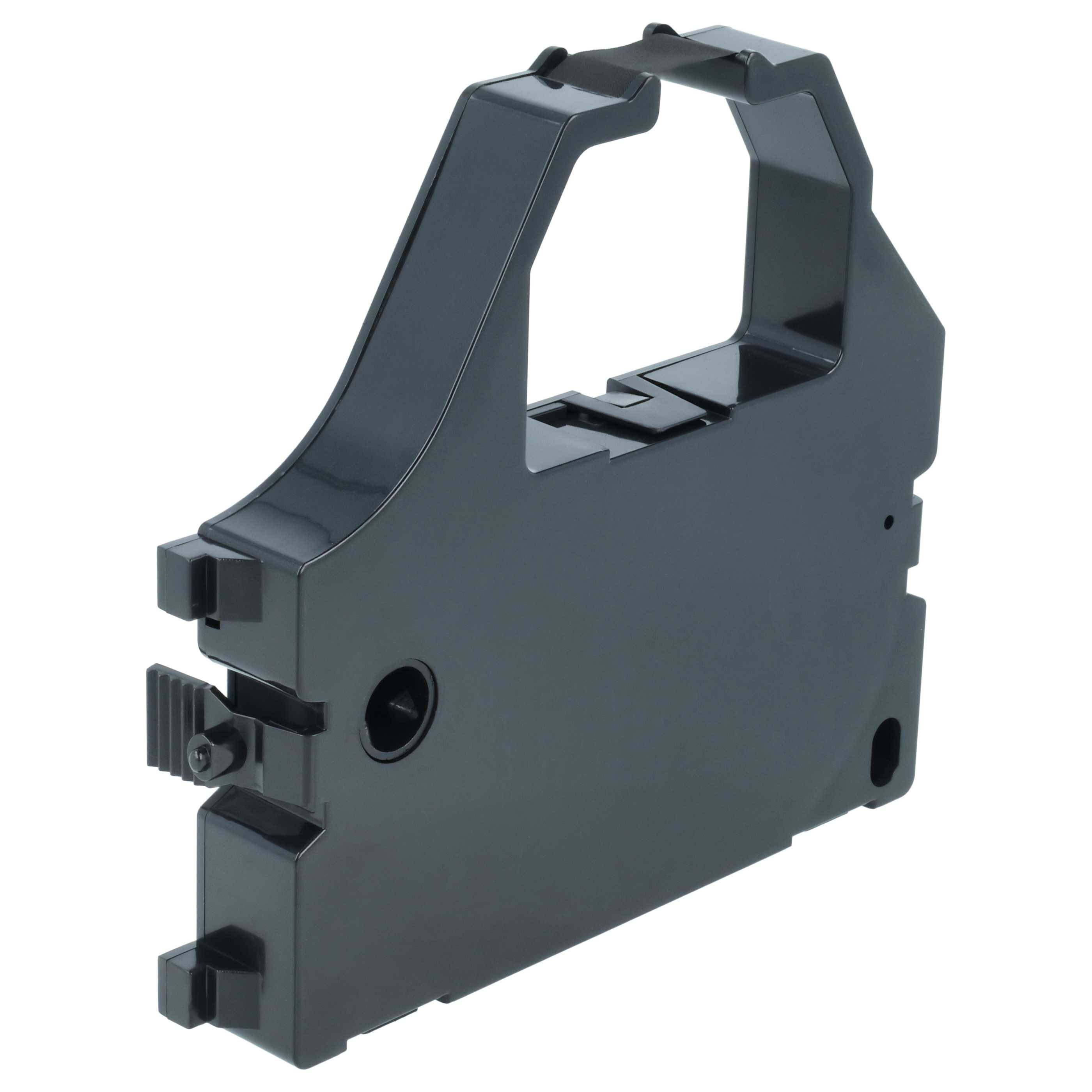 vhbw Farbband Schriftband kompatibel mit Star Micronics XB 24-200, XB 24-15, XB 24-10, XB 2420 Nadeldrucker, Bondrucker - Schwarz
