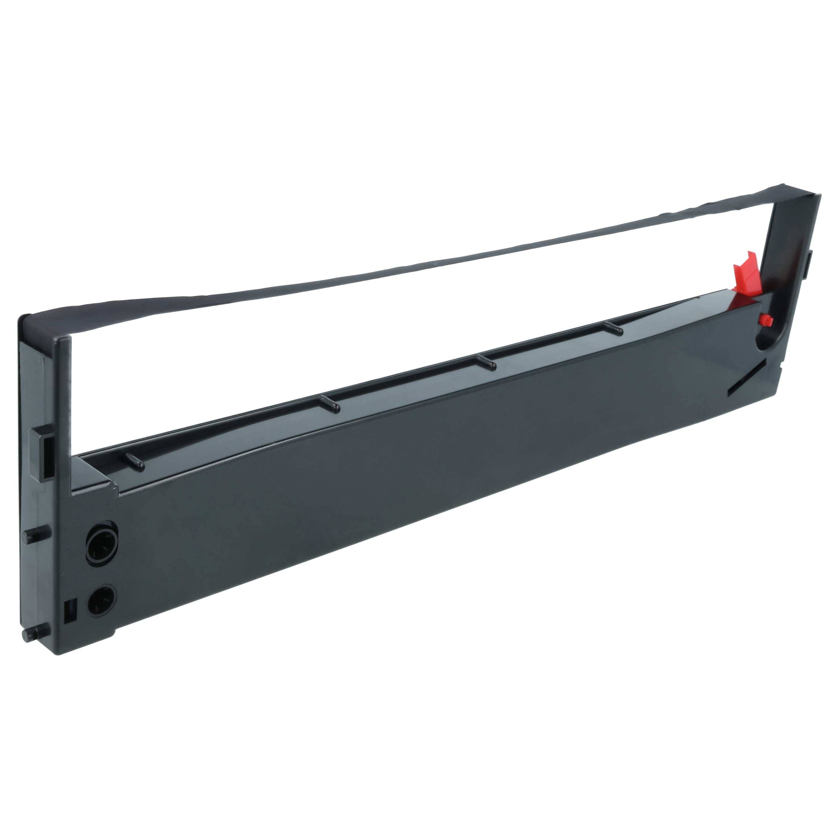 vhbw Farbband Schriftband kompatibel mit Tally Genicom T2820, T2810, T2365, T2380 Nadeldrucker, Bondrucker - Schwarz