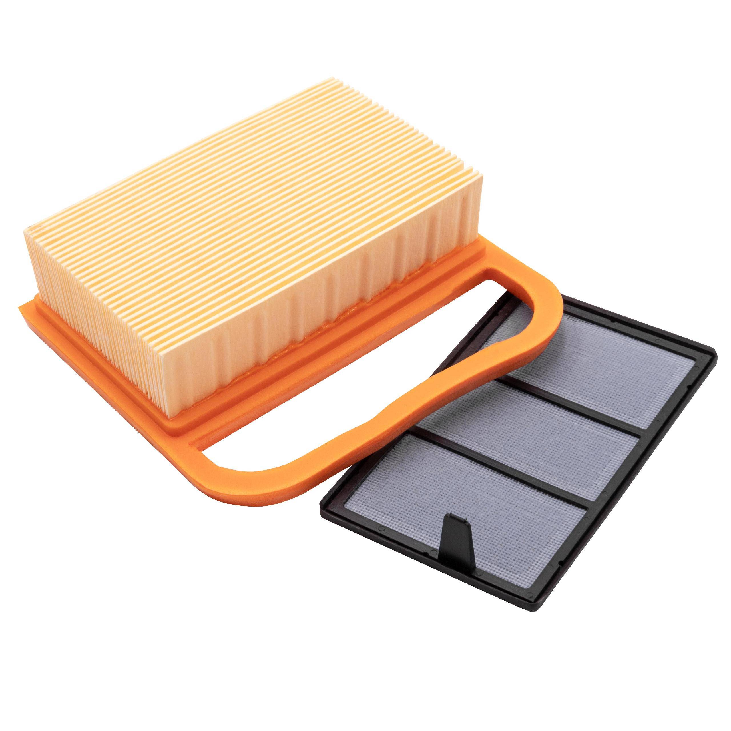 vhbw 2-teiliges Filter-Set Ersatz für Stens 605-559, 605-531, 605-555 für Trennschleifer, Motorsäge - 2x Ersatz-Filter