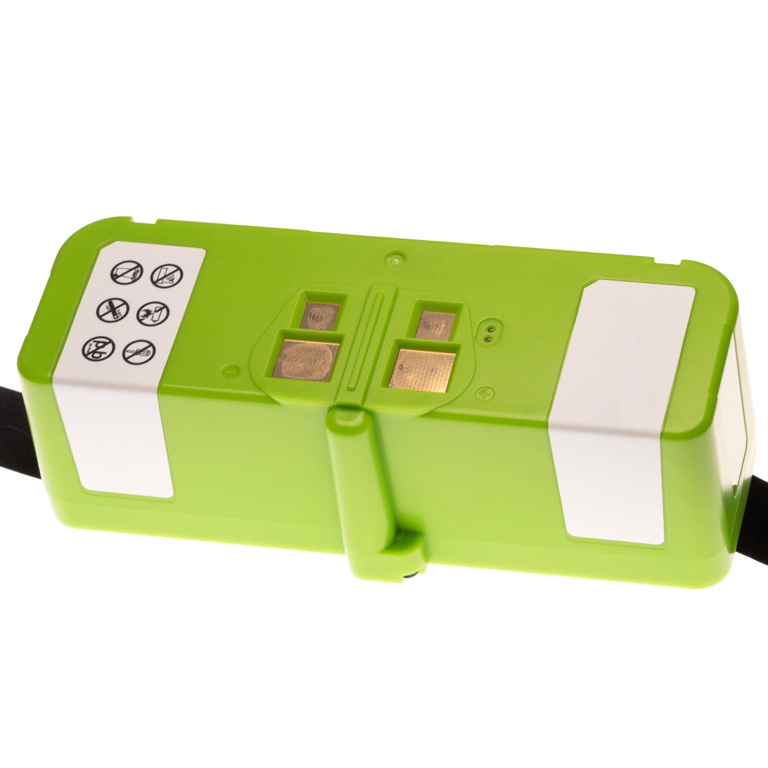 vhbw Akku kompatibel mit iRobot Roomba Series 600, Series 800, Series 900 Heimroboter (4000mAh, 14,4V, Li-Ion)