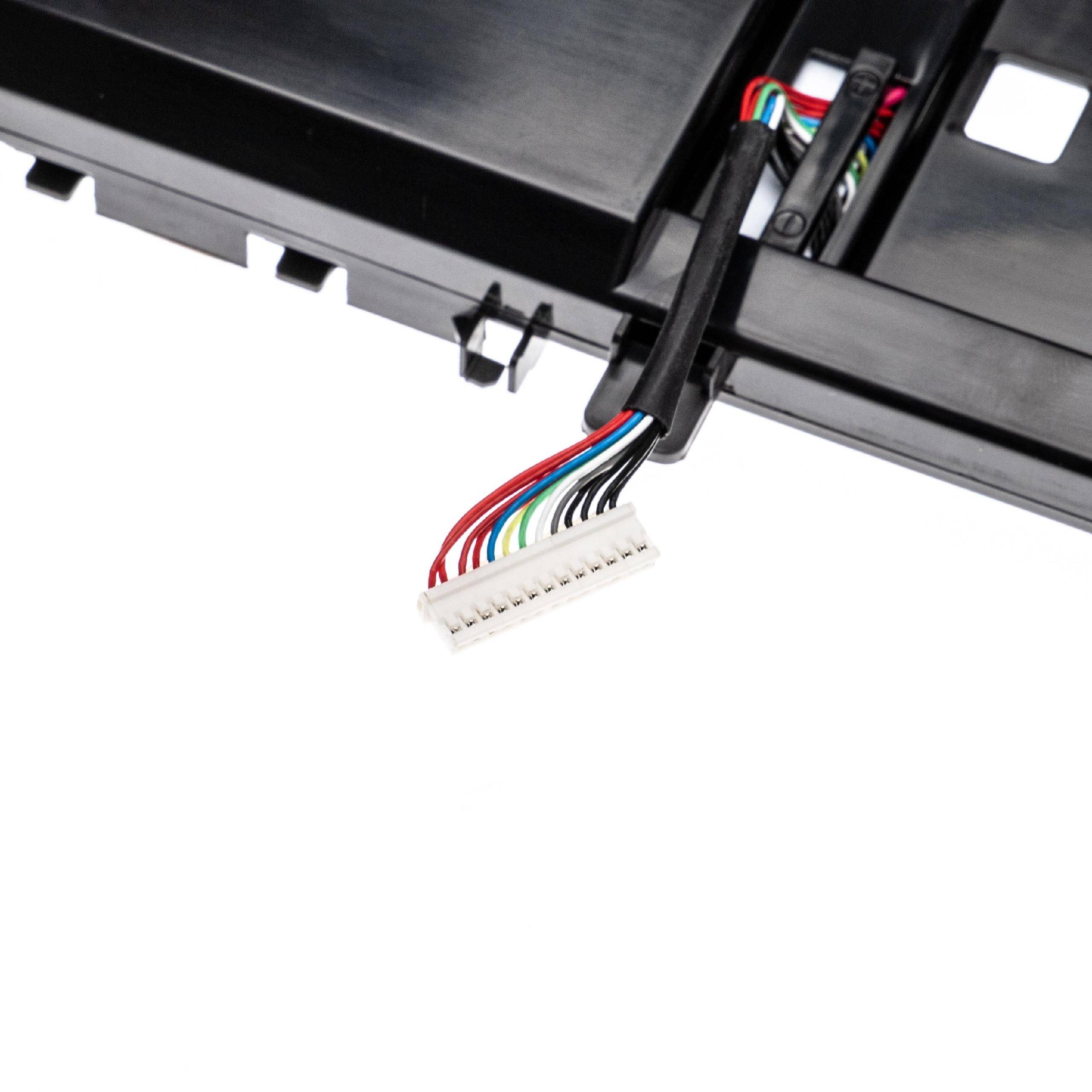 vhbw 1x Akku Ersatz für Dell 05046J, 191YN, 410GJ, 2F3W1, 6JHCY für Notebook (6000 mAh, 14,8 V, Li-Ion)