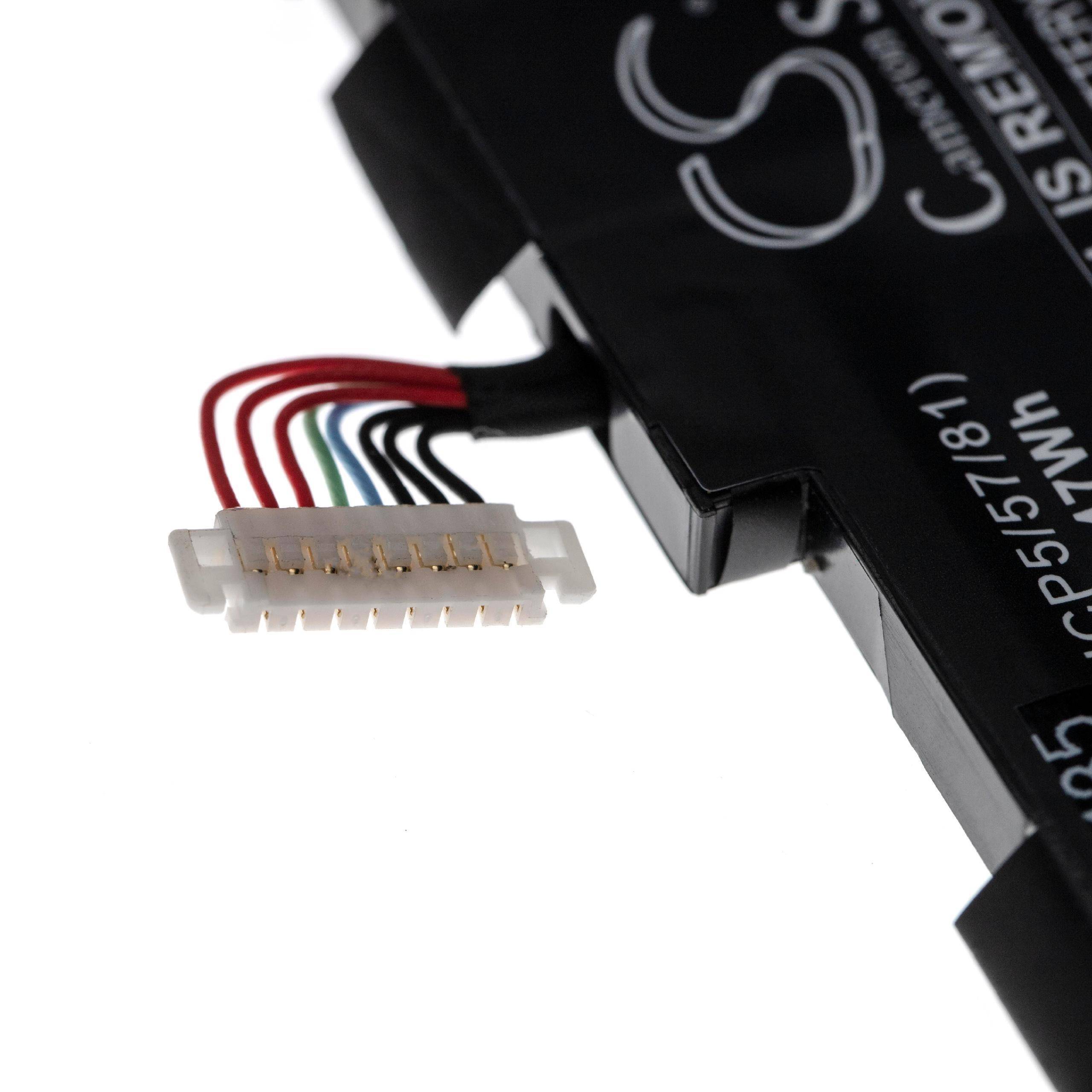 vhbw Akku kompatibel mit Asus A510QA, A510QA-BR098T, A510QR, A510QR-EJ063T, F510UN Notebook (3600mAh, 11,52V, Li-Polymer)