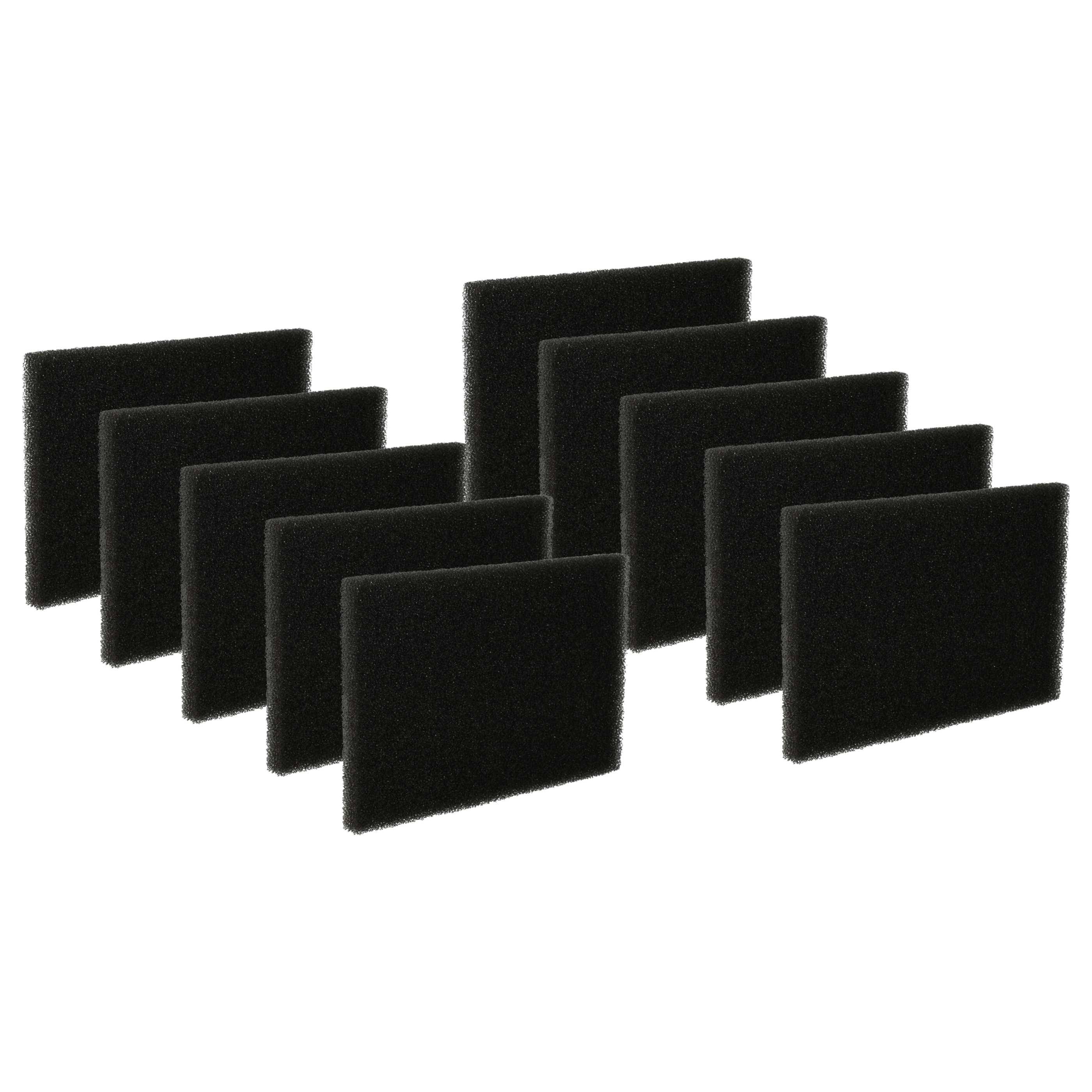 vhbw 10x Schaum-Filter Ersatz für 4210004665007, 6680908016, 1096168008, 421000466500/7, 109616800/8, 668090801/6 für Staubsauger